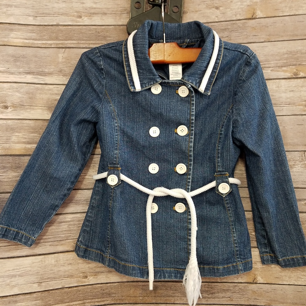 Gymboree Girls Jean Jacket Wish You were here
